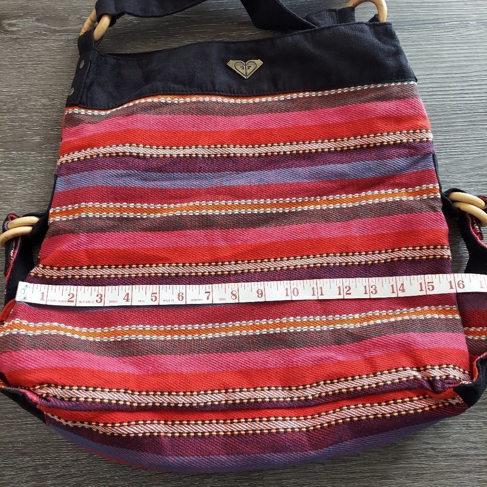Roxy Striped Multicolor Tote - Picture 5 of 7